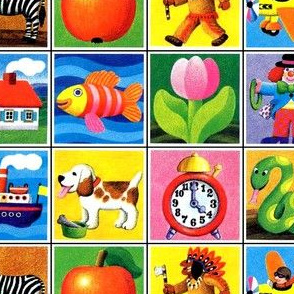 rainbow colorful ships dogs clocks snakes zebras apples native american airplanes clouds houses trees fishes sea flowers tulips clowns puppy cheater quilt