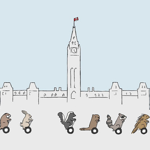 Segway tour of Ottawa teatowel