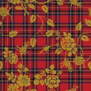 Royal Stewart Tartan Rococo