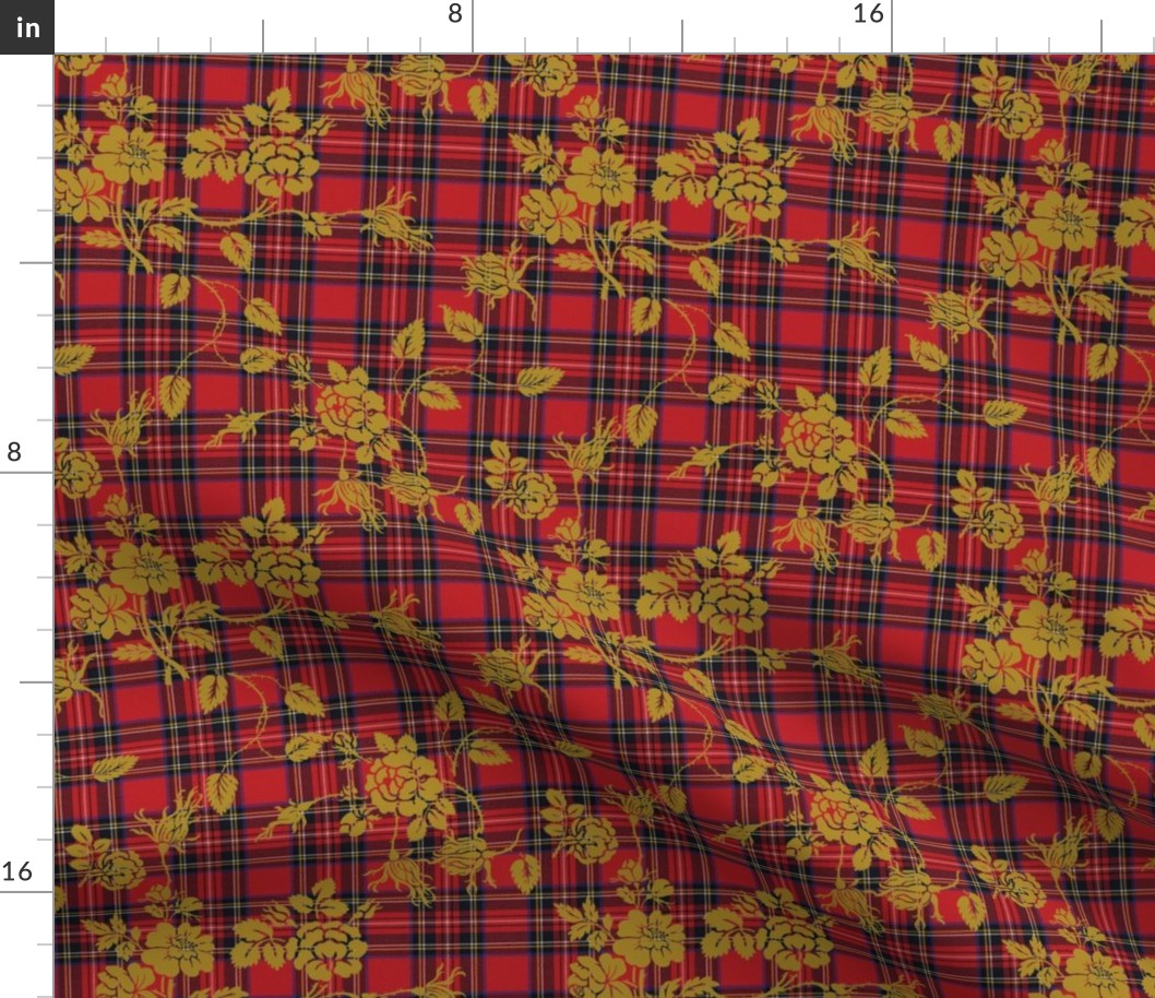 Royal Stewart Tartan Rococo