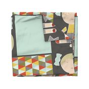 Boy Doll Fabric - Cole + Quilt
