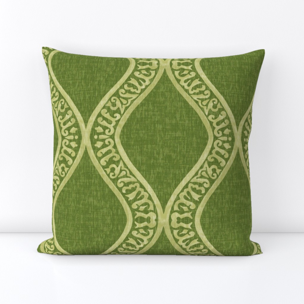 Contessa Damask / Vert