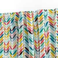 llama arrow chevron white