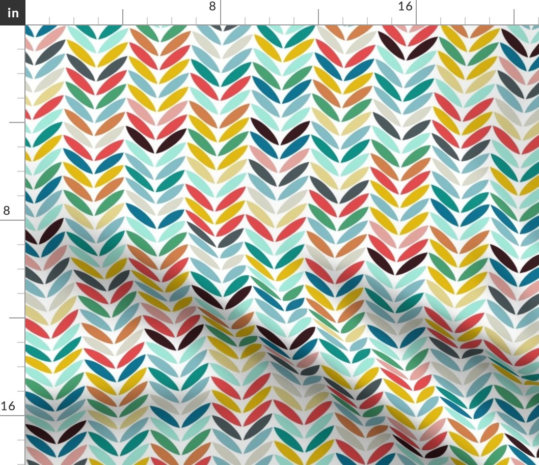 llama arrow chevron white