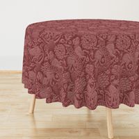 Renaissance Damask / Merlot