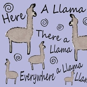 Everywhere A Llama Llama