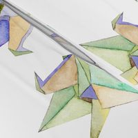 Origami Cranes - large