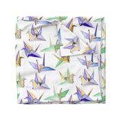 Origami Cranes - large