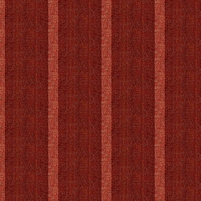 Stoneware - dark cranberry and pink stripe