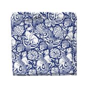 Renaissance Damask in Cobalt