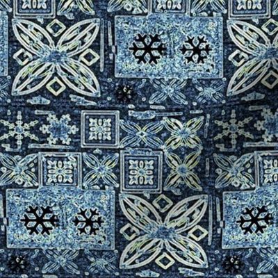 Snowflake tiles