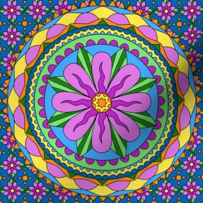 Flower Mandala-pink