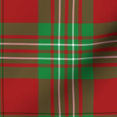 Scott clan tartan from 1842, 9"