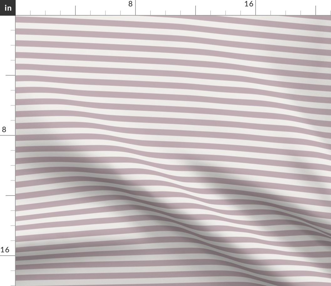 Mini Canopy Stripe in Lilac 