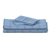 Glen Plaid Relaxed ~ Blue 