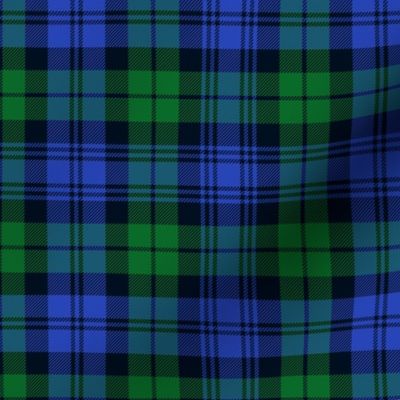 Campbell 1739 tartan, 6" bright