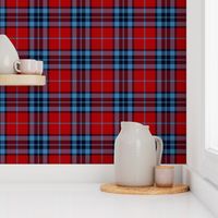 Thomson / Thompson / MacTavish tartan - red