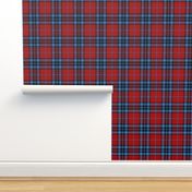 Thomson / Thompson / MacTavish tartan - red