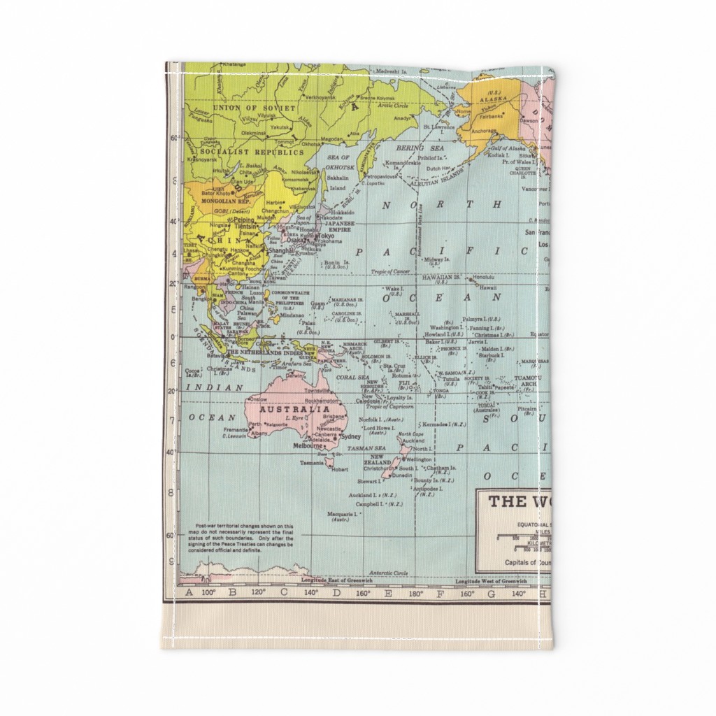 World Map - Vintage