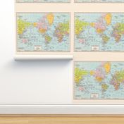 World Map - Vintage