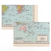 World Map - Vintage