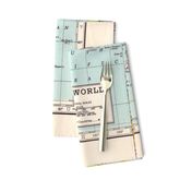 World Map - Vintage