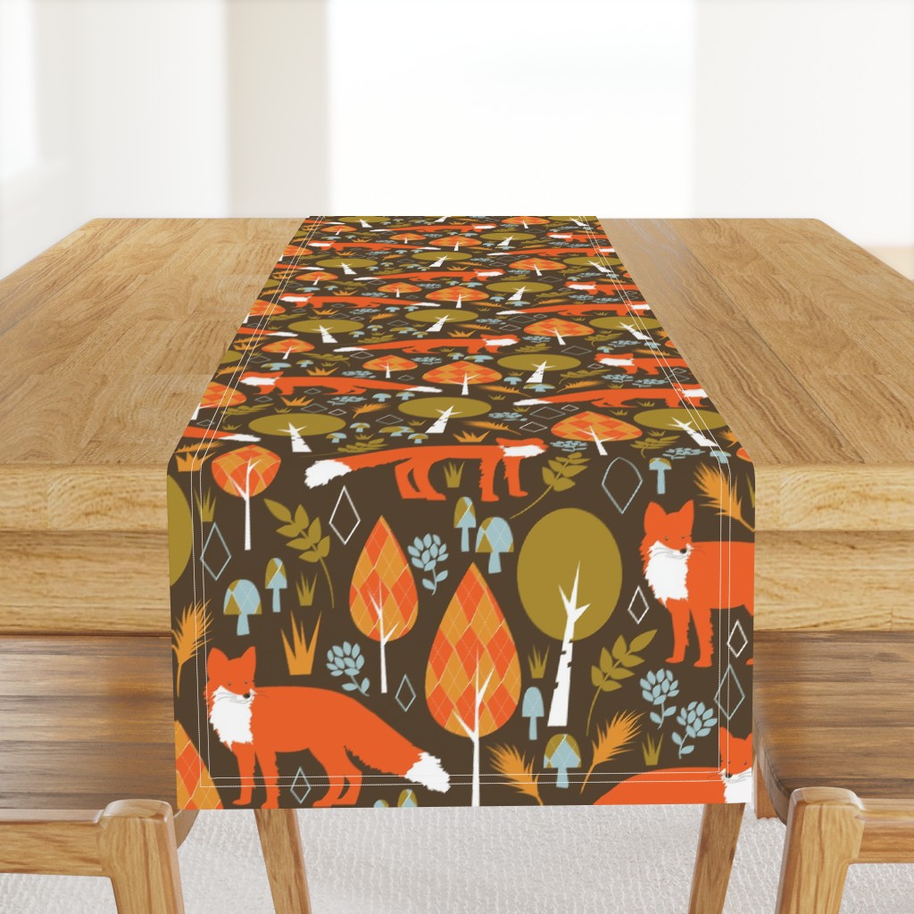 The Offbeat Argyle Fox - Large Scale