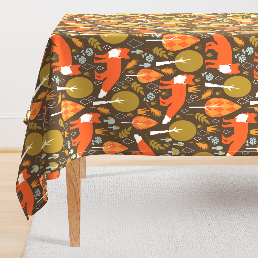 The Offbeat Argyle Fox - Large Scale