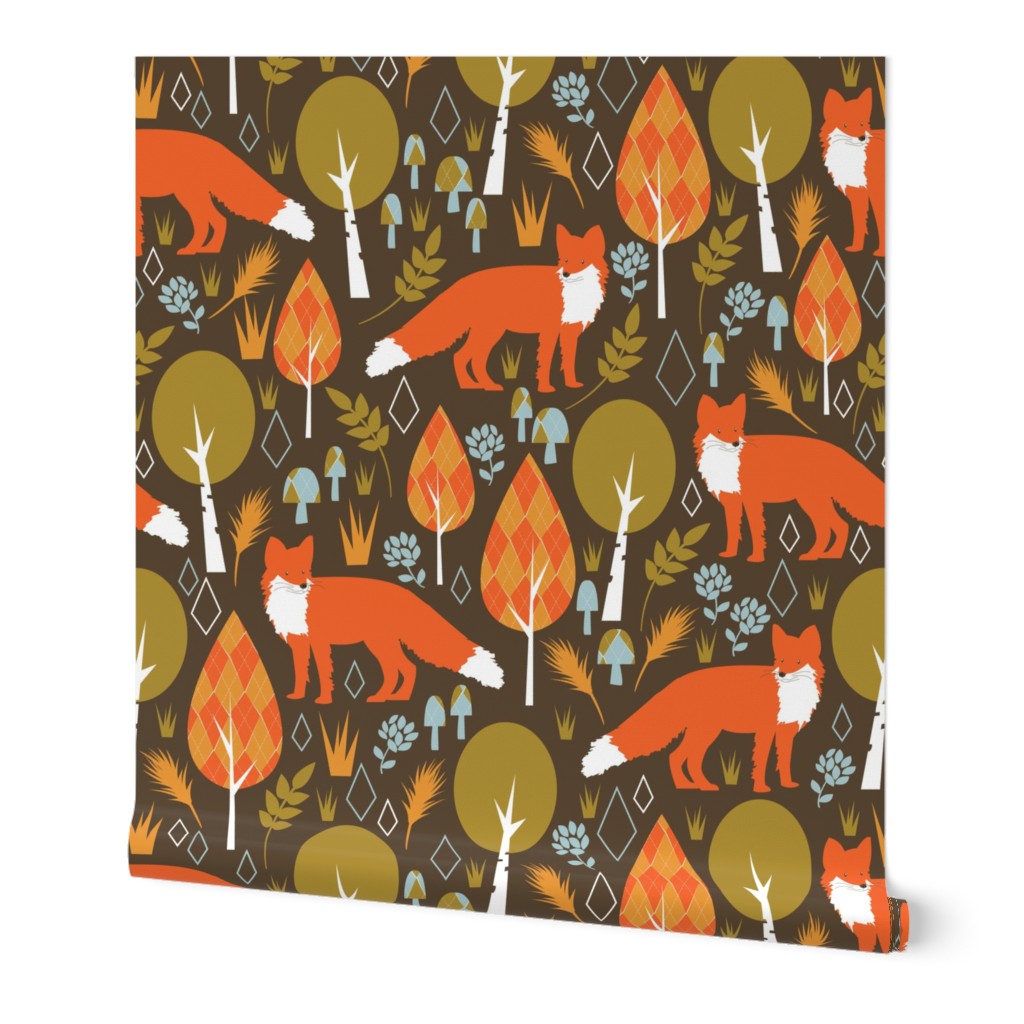 The Offbeat Argyle Fox - Large Scale