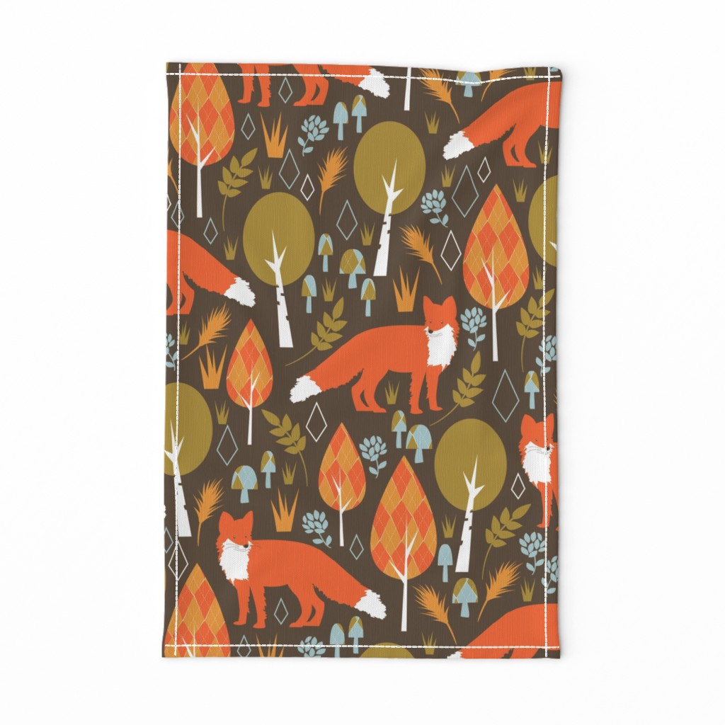 The Offbeat Argyle Fox - Large Scale