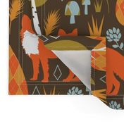 The Offbeat Argyle Fox - Large Scale