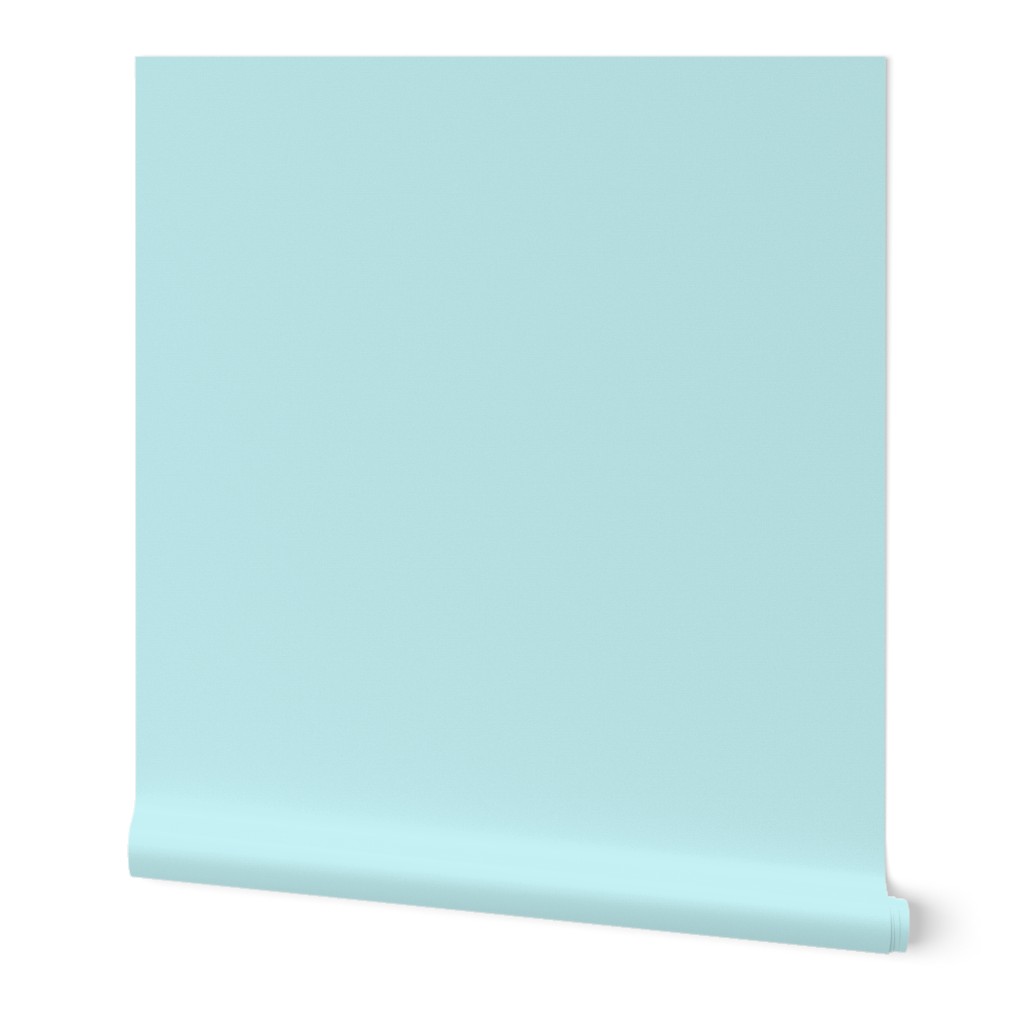 solid pale aqua-blue (C3EFF3)