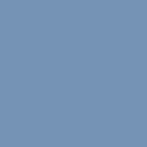 solid blue dusk (7593B5)