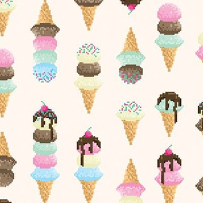 Pixel Ice Cream - Vanilla