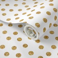 Scatter Glitter Dots in Gold