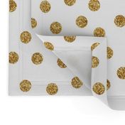 Scatter Glitter Dots in Gold