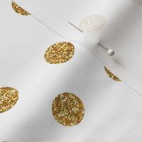 Scatter Glitter Dots in Gold