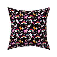 Unicorn rainbow dream adorable horse illustration for girls Small