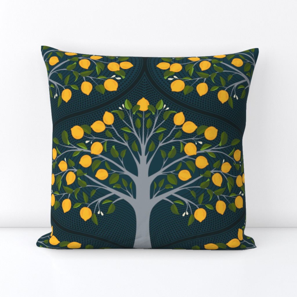 Midnight Lemon Trees - large