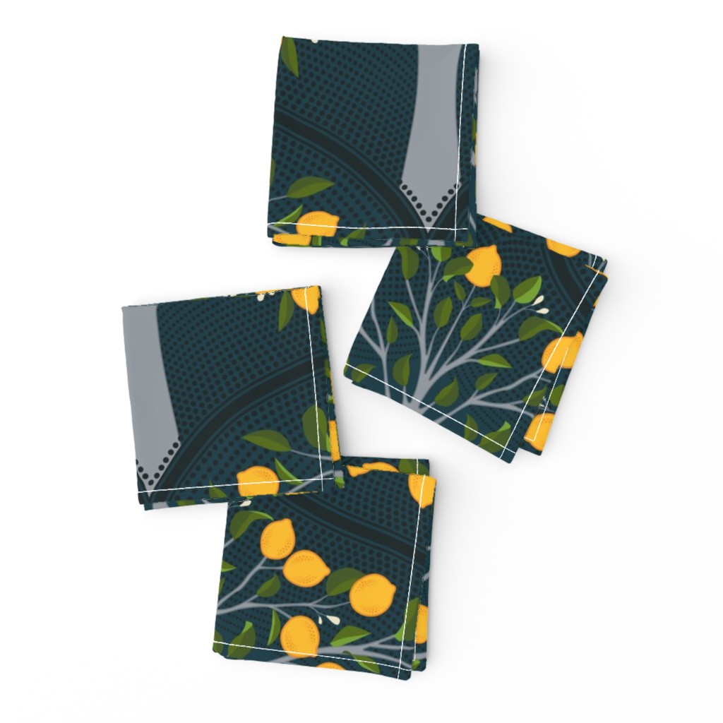 Midnight Lemon Trees - large