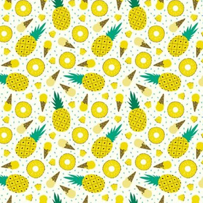 Pineapple summer ice cream party (small)