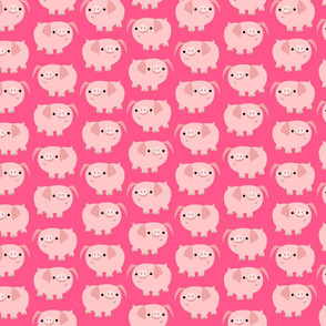 Cute Clever Cartoon Pigs by Cheerful Madness!!