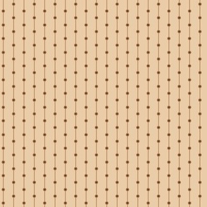stripes with dots beige brown