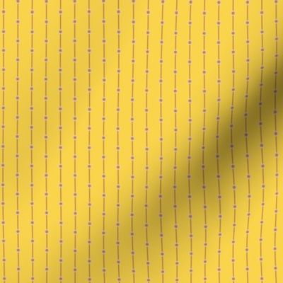 stripes with dots yellow-beige