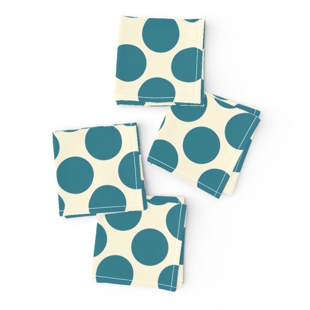 Blue Apple Polkadots