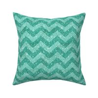 Glitter Chevron Blue on Blue