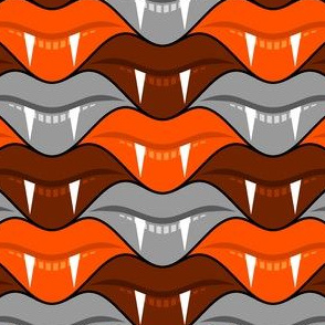 04362750 : fanged lips 3 : monster