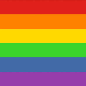 Full yard Pride Flag