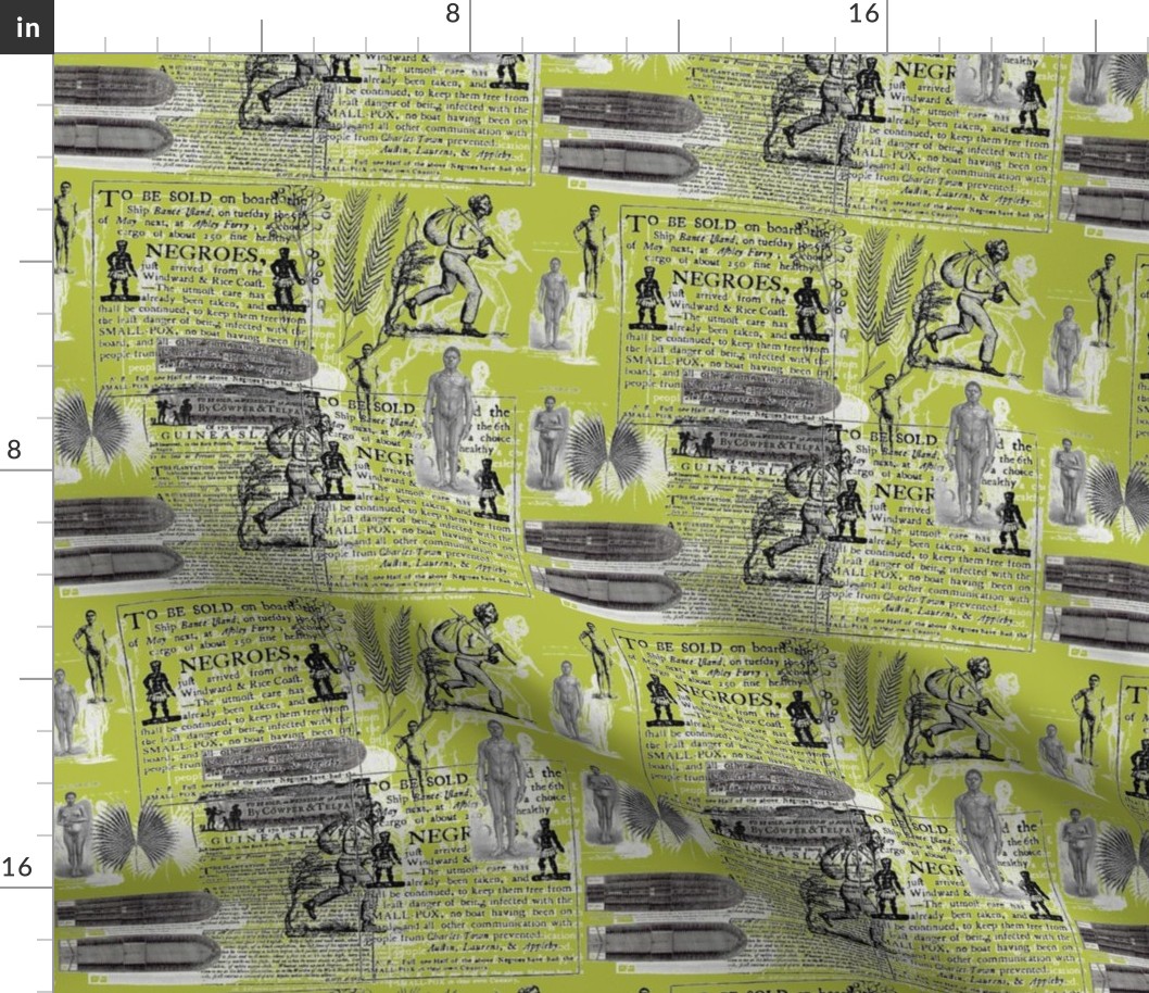 Slavery Toile II-Olive