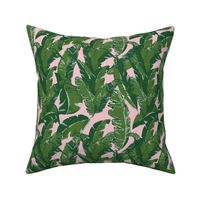 Leaves Baninque in Pink Conch - Small Scale